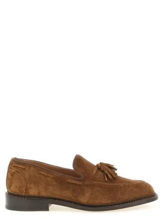 Trickers Brown Solid Elton Loafers
