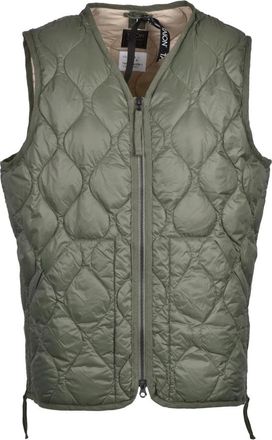 TAION Donsjas - Heren - Bodywarmers - Groen - XL - Leer - Jassen
