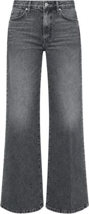 Mother The Hustler Roller Sneak Jeans - Dames - Jeans - Grijs - Maat: W27 Katoen