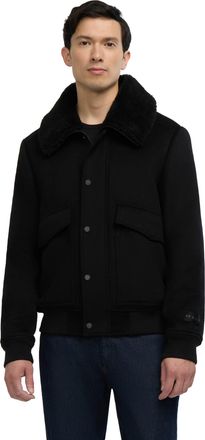 Pajar Mens Lebron Lightweight Wool Bomber Jacket