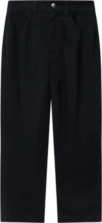 Isabel Marant Opalyna button-fastening trousers - women - Cotton - 34 - Black