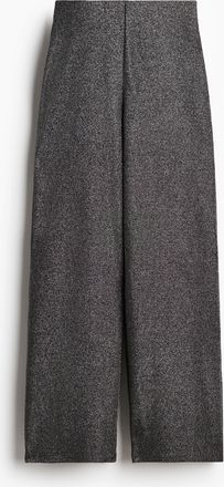 H&M Gerade Jerseyhose - Grau