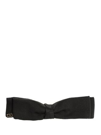 Valentino Garavani Bow Hair Clip Accessori Per Capelli Nero-Donna