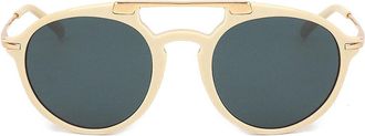 Linda Farrow DRIES VAN NOTEN DVN59 C1 Mens Sunglasses Yellow Size 49