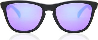 Oakley OO9013 FROGSKINS 9013H6 Mens Sunglasses Black Size 55