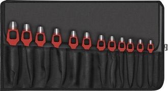 OEM Juego De Plancha De Mano Din 7200-a Estuche Enrollable De 14 Piezas