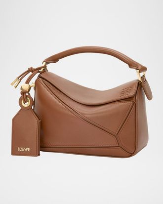 Loewe Puzzle Mini Top-Handle Bag in Nappa Leather