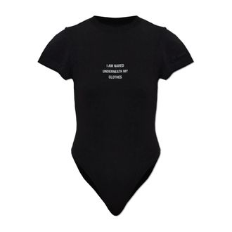 VETEMENTS Dames, Tops, Zwart, Maat: XS Katoen