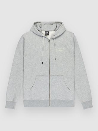 Quiksilver Chest Logo Sweatjacke grau