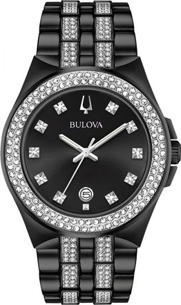 Bulova 98K101 Mens Classic Watch - Black - One Size