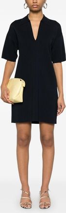 P.A.R.O.S.H. Womens Roma T-shirt Dress - Black viscose - Size X-Small