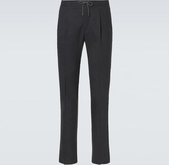 Slowear Virgin wool tapered pants
