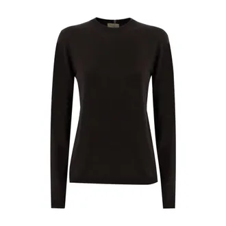PANICALE Jumper - female - PANICALE - Cashmere Knitwear - Brown - XS - Knitwear