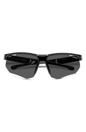 Carrera x Ducati 69mm Carduc Rectangle Sunglasses in Black/Grey at Nordstrom