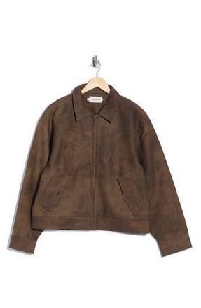 Honor The Gift Aged Jacket in Brown at Nordstrom Rack, Size Medium