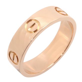 Cartier Gold Pink Gold (18K) Band Ring (Pre-Owned)