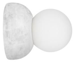 Globen Lighting Wand- und Deckenlampe Torrano - weisser Marmor