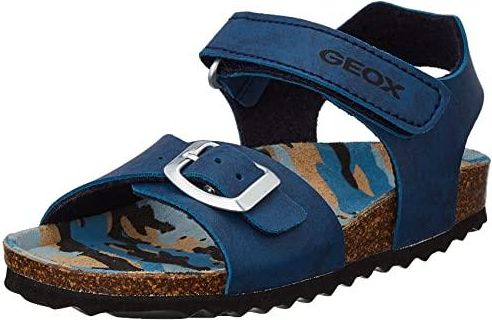 Sandales Geox Ghita Pour Garçon - Semelle Respirante, Scratch - Style Décontracté Pour été