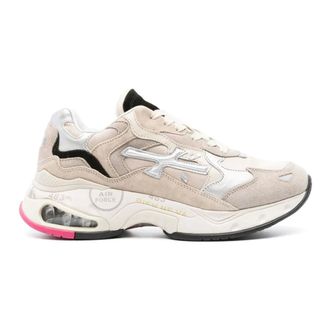 Premiata Sharky Sneaker - Dames - Schoenen - Beige - Maat: 41 EU Leer