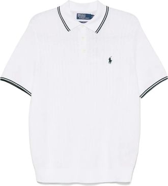 Polo Ralph Lauren Poloshirt met borduurwerk - Wit