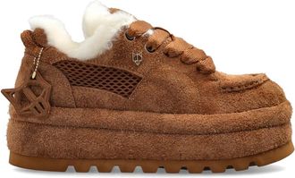 Naked Wolfe Beau Platform Shoes - Shoes - Mujer - Marr&oacute;n - 36 EU