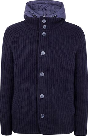Herno Knit Under Waist Knit Jacket