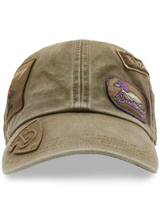 Burberry Katoenen honkbalpet - Groen