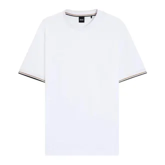 HUGO BOSS Hugo, T-Shirts, male, White, Size: 3XL Thompson 04 T-Shirt