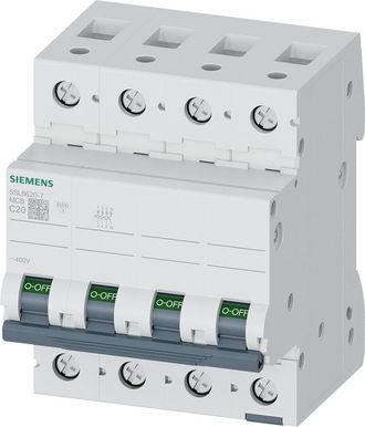 SIEMENS Interruptor Siemens Sentron 5sl 20 A 400 V
