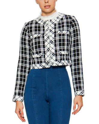 Jealous Tomato Jealous Tomato Tie Neck Blouse