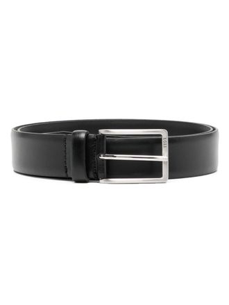 BOSS Cintura con fibbia - Nero