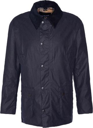Barbour Ashby Blauwe Gewaxte Jas - Heren - Zomerjassen - Blauw - L - Wol - Jassen