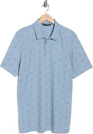Travis Mathew Resemblance Knit Polo in Ash Blue at Nordstrom Rack, Size Xx-Large