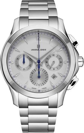 Universal Gen&egrave;ve Timer Chronograph Automatic Silver Dial Mens Watch 871.128-004