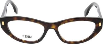 Fendi Stijlvolle zonnebril - unisex - Brillen - Bruin - ONE Size - Accessoires