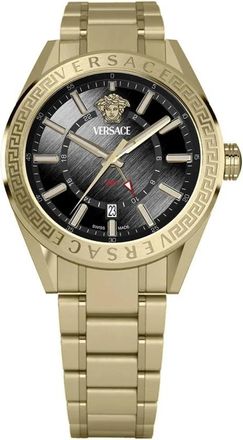 Versace Watches - Heren - Horloges - Geel - ONE Size - Accessoires