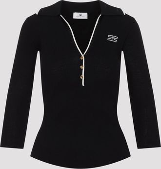 Elisabetta Franchi gebreide polo