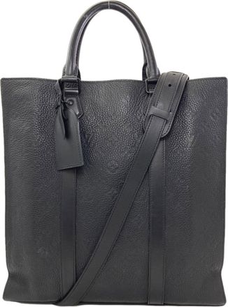 Louis Vuitton Noir Tote Bag (Pre-Owned)