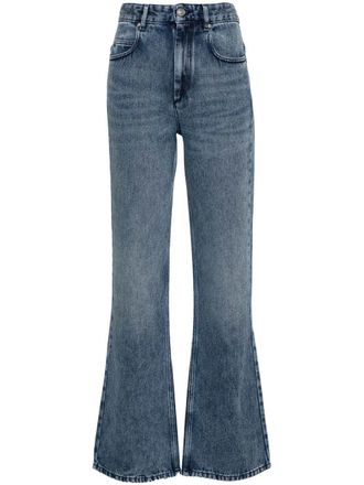 Isabel Marant Belvira High Waisted Flared Jeans