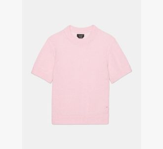 Kate Spade New York Fuzzy Short Sleeve Sweater