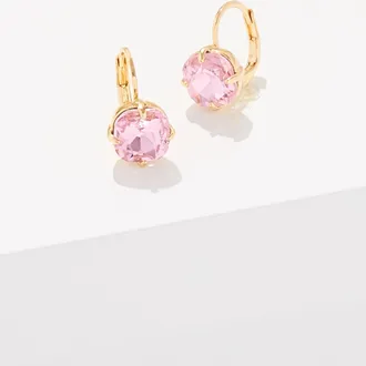 Talbots Piqu&eacute; Crystal Stud Earrings - Seashell - 001 Talbots