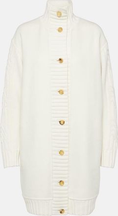 Max Mara Alcazar wool and cashmere cardigan