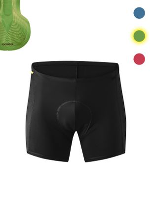 Gonso Fahrradhose GONSO Sitivo U M, Damen, Gr. 4XL, Normalgr&ouml;ssen, gr&uuml;n, 92% Polyamid, 8% Elasthan, Hosen Fahrradhose, Herren Fahrradunterhose, Radhose mit 
