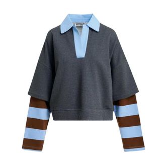Essentiel Felpa Polo Kantelou - - Sweatshirts & Hoodies - Donna - Multicolore - S