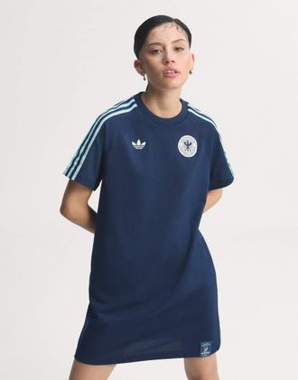 adidas Germany Originals - Vestito blu navy college