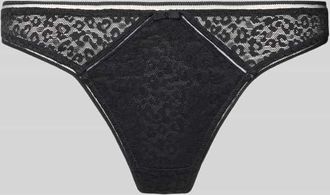 Lascana String aus Spitze mit elastischem Bund in Black, Gr&ouml;&szlig;e 40-42