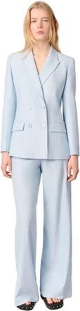 Maje Suit jacket in Blue Sky at Nordstrom, Size 40 Eu