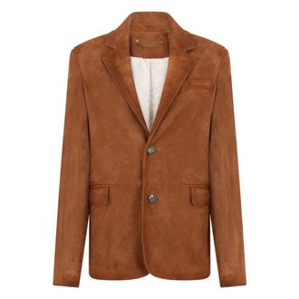 Golden Goose Blazer de ante Robyn - Jackets - Mujer - Marr&oacute;n - M