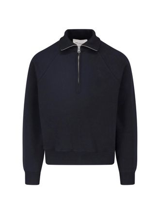 Ami Felpa Zip In Cotone
