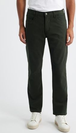 Citizens Of Humanity Elijah Relaxed Straight Leg Twill Pants in Forest Dark Green at Nordstrom, Size 31